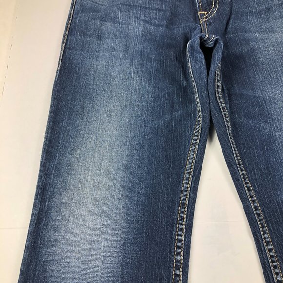 Silver Jeans Men's 37 x 30* Grayson Heritage Straight Leg Blue Faded Denim Pants - Picture 3 of 16